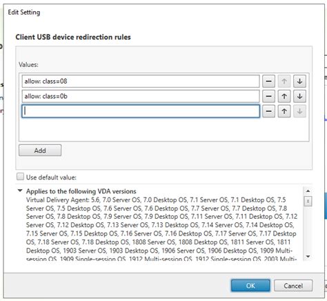 citrix usb redirection smart card|Citrix USB policy settings.